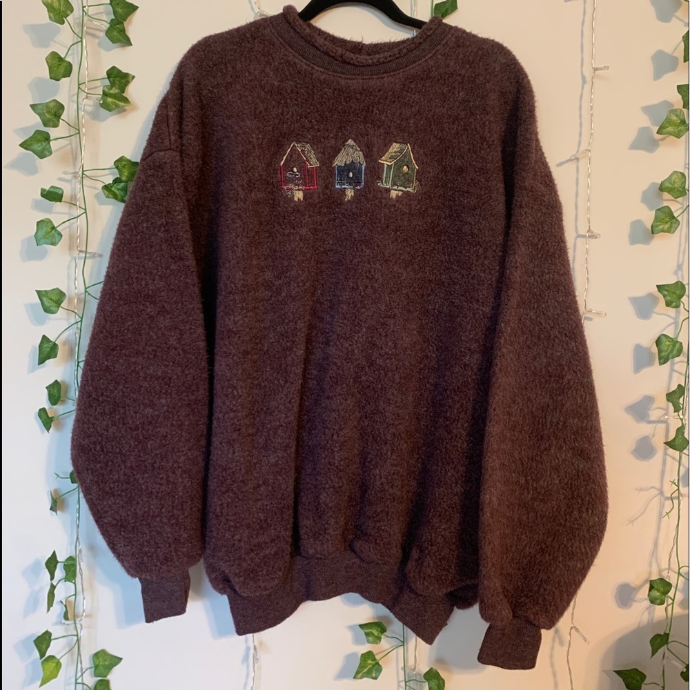 Vintage Oversized Cozy Crewneck